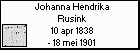 Johanna Hendrika Rusink