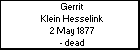 Gerrit Klein Hesselink
