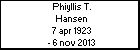 Phiyllis T. Hansen