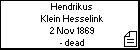 Hendrikus Klein Hesselink