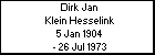 Dirk Jan Klein Hesselink