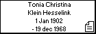 Tonia Christina Klein Hesselink