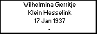 Wilhelmina Gerritje Klein Hesselink