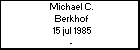 Michael C. Berkhof