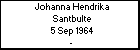 Johanna Hendrika Santbulte