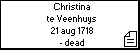 Christina te Veenhuys