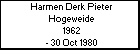 Harmen Derk Pieter Hogeweide