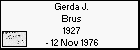 Gerda J. Brus
