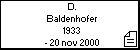D. Baldenhofer