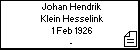Johan Hendrik Klein Hesselink