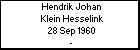 Hendrik Johan Klein Hesselink