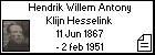 Hendrik Willem Antony Klijn Hesselink