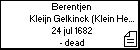 Berentjen Kleijn Gelkinck (Klein Hesselink)