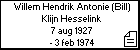 Willem Hendrik Antonie (Bill) Klijn Hesselink