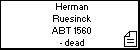 Herman Ruesinck