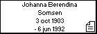 Johanna Berendina Somsen