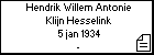 Hendrik Willem Antonie Klijn Hesselink