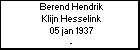 Berend Hendrik Klijn Hesselink