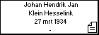 Johan Hendrik Jan Klein Hesselink
