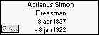 Adrianus Simon Preesman