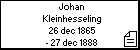 Johan Kleinhesseling