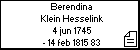 Berendina Klein Hesselink