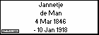 Jannetje de Man