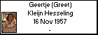 Geertje (Greet) Kleijn Hesseling