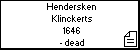 Hendersken Klinckerts