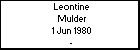 Leontine Mulder