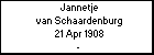 Jannetje van Schaardenburg