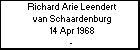 Richard Arie Leendert van Schaardenburg