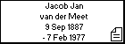 Jacob Jan van der Meet