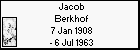 Jacob Berkhof
