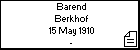 Barend Berkhof