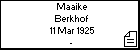 Maaike Berkhof