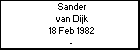 Sander van Dijk