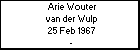 Arie Wouter van der Wulp