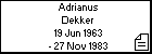 Adrianus Dekker