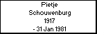 Pietje Schouwenburg