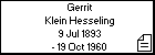 Gerrit Klein Hesseling