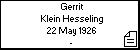 Gerrit Klein Hesseling