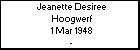 Jeanette Desiree Hoogwerf