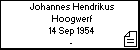 Johannes Hendrikus Hoogwerf