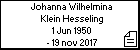 Johanna Wilhelmina Klein Hesseling