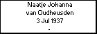 Naatje Johanna van Oudheusden