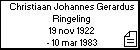 Christiaan Johannes Gerardus Ringeling
