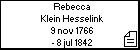 Rebecca Klein Hesselink