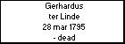 Gerhardus ter Linde