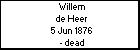 Willem de Heer